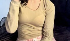 Smoking in Pajamas POV - Teasing You With My Stinky Dirty Socks