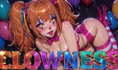 Carnival Captive: Clown Mistress Playtime - Ribbon Binding, Face-Smothering, Tickling Torment & Explosive Release