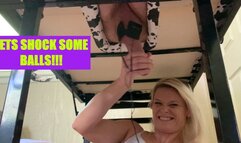 SHOCKING ballbusting Handjob!