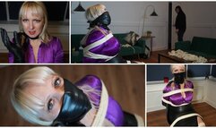 A Bondage Date, Busty Milf Wants To Be Dominated Dressed In Leather, PART 2 ESCAPE AND RECAPTURE MP4 1080p