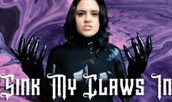 Sink My Claws In: Upclose Mental Domination Shiny Silicone Glove & Catsuit Tease Eye Contact Femdom POV Ft Miss Roper - 4K