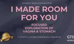 I Made Room for You - Gentle Giantess Mommy Dom POV - Belly Button Captivity - Tiny Pet Clit Press by GTS Works