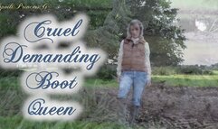Cruel & Demanding Boot Queen