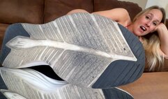 Filthy Shoe Licker - It's like Foot Worship, but with my stinky, dirty shoes