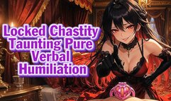 Locked Chastity Taunting – Pure Verbal Humiliation | Goddess Hiyori