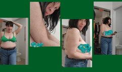 140 AM BACK HOME MODELING BRAS FOR YOU CHATTING PEEING AND MORE ELDO VIP PARTY