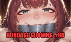 Bondage Gooning #9D: Leather-Clad Chains of Goon Surrender (Animated, Music, Text)