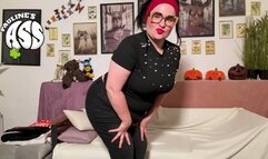 Gassy stepmom jeans fart JOI - sniff my gassy butt_ wmv