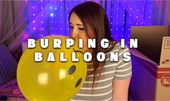 Burping in Balloons