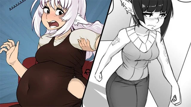 Anime Expansion Bbw Porn - No Lunch Break - Episode 4 - Weight Gain Comic Belly Inflation Porn Video