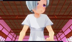 3D HENTAI POV little Sister Saddled your Cock