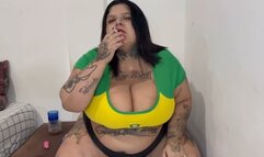 Brazilian BBW Smoking in Jersey by Turbinada New 2026