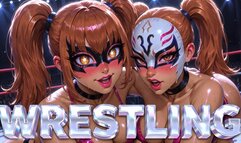 Slick Submission: Oiled Temptress Takes Control - Grapple, Pin, Surrender & Complete Domination