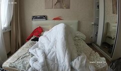 Bedroom camera at Draca reallifecam apartment at Voyeur House TV 08.05.2026 from 10 h 57 min to 11 h 27 min editat