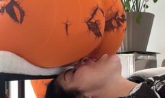 wait or with your mouth open