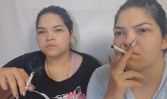 The Goddesses of Smoke Light Their Cigarettes
