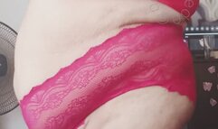 Modeling panties for you