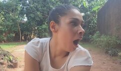 Outdoors.......