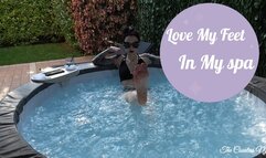 MISTRESS NYX - LOVE MY FEET IN MY SPA