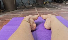The art of extreme flexing of my Highly Arched Feet by Milah