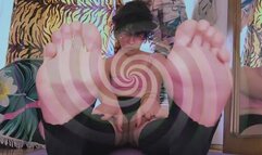 Femboy Sweaty Feet Worship and Fascination Training | Spiral Foot Fetish Mesmerize Obsession Gooning Potentiator
