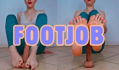 Sweaty Footjob