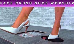 Feel My Weight For Being Late (D88) - Hood Cam - Face Trampling Shoe Worship Heel Gagging Human Doormat