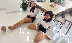 Simona Finds Out You're Cheating on Her With her Sister Luana in POV (Immersive, Pantyhose, Foot Worship, Heels, Rope Bondage, Frogtie, Skirts, Pantyhose Stuff & CleaveGag)