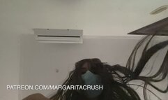 Slow Motion - POV: Giantess crushes you with her hand (includes buttcrush)