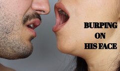 Burping on his face - Mr and Mrs C