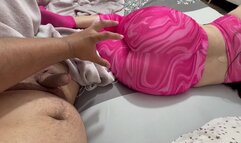 Hot Indian Stepsister in Tight Leggings Big Ass, Deep Throat Intense POV Creampie