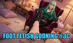 Foot Fetish Gooning #3C: Pampered Sole Eclipse (Animated, Music)