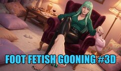 Foot Fetish Gooning #3D: Pampered Sole Eclipse (Animated, Music, Text)