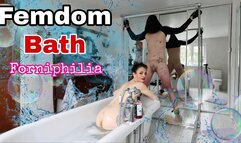 Femdom Bath Human Slave Furniture