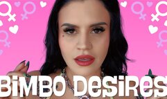 Bimbo Desires: Feminization Fantasy, Chastity Cock Shrinking, Bimbofication, Sissy Slut Role Play Ft Miss Roper