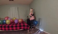 Dominant Galas Tight Balloons Teasing Pop - 4k