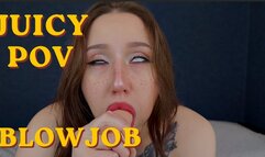 ULTIMATE AHEGAO: Juicy Inked Asian Blowjob & Intense Eye Contact POV