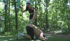 Goddess Simona and the public humiliation of a slave