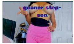 Gooner step-son: Caught!