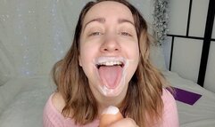 Step-Daddy's Dumb Bimbo Step-Daughter