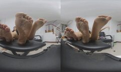 3DVR180 ERER LELEpov dirty feet flattened Jamie