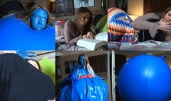 Sexy Student to Beautiful Hourglass to Big Blueberry to Pop