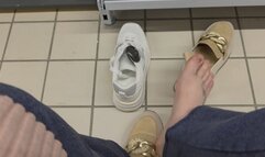 Forbidden Shoe Trial: Brand New Sneakers vs. Nicoletta's "Worn-Out" Feet 720HD