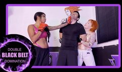Elite Dominance: Precise Strikes and Foot Fetish with Mel Fire and Keylla Kicks (720) - Feet Fight - Mixed Fighting - Foot Domination - Scissorhold - Wrestling Challenge - Kimono - Black Belt copy