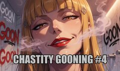 Chastity Gooning #4: Locked in Latex Trance