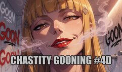 Chastity Gooning #4D: Locked in Latex Trance (Animated, Music, Text)