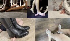 Hand Trampling Compilation (1080p MP4)