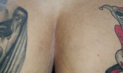 I sit on my slave's cock and let out a lot of wet farts