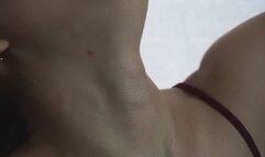 Mesmerizing Neck Veins & Throat Control – Intense Close-Up