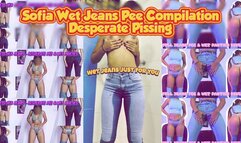 Sofia Wet Jeans Pee Compilation Desperate Pissin cut merged